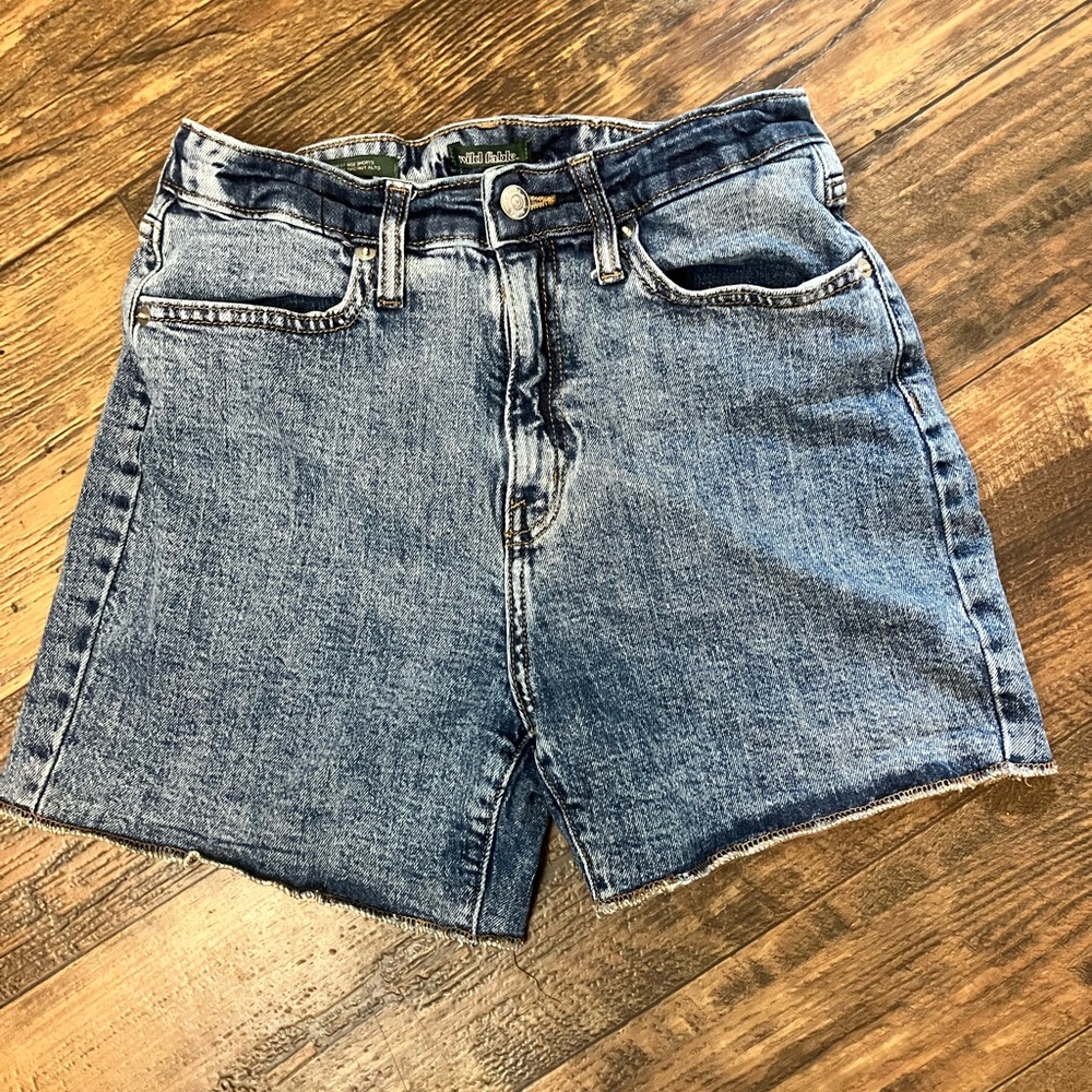 Denim Blue Women's Shorts